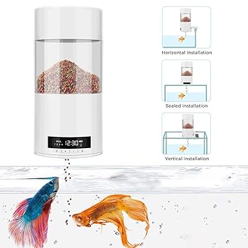 Baiwka Aquarium Tank Timer Feeder 2019 Upgraded Automatic Fish