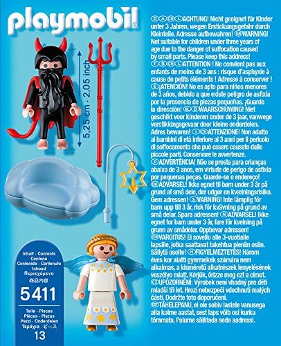Playmobil Specials Plus 5411 Angel and Devil, Weiß - Image 4