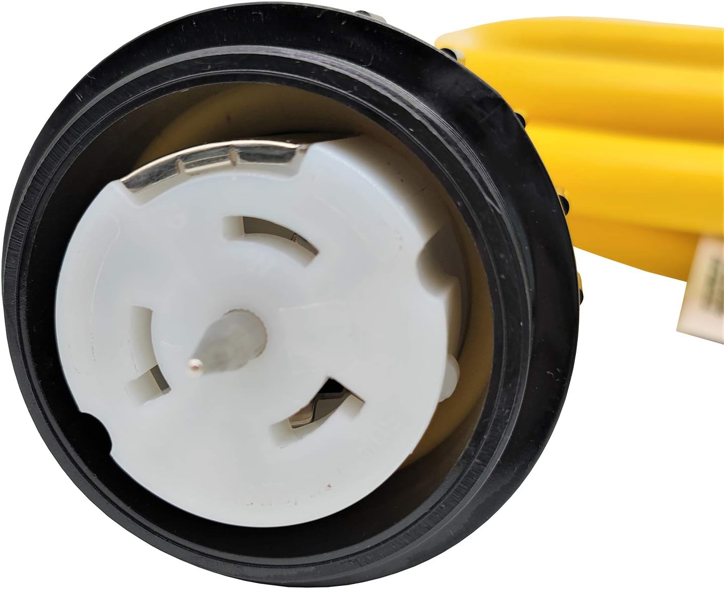 Parkworld 62176 Shore Power Adapter Generator 30A L14-30P Male to Marine 50A SS2-50R Female with Locking Ring (10FT): Sports & Outdoors