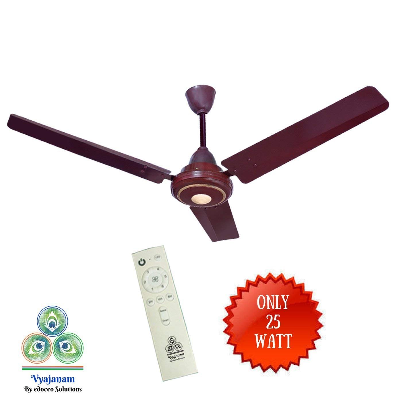 Buy Vyajanam V1 Bldc Energy Saver 25 Watt Remote Controlled With