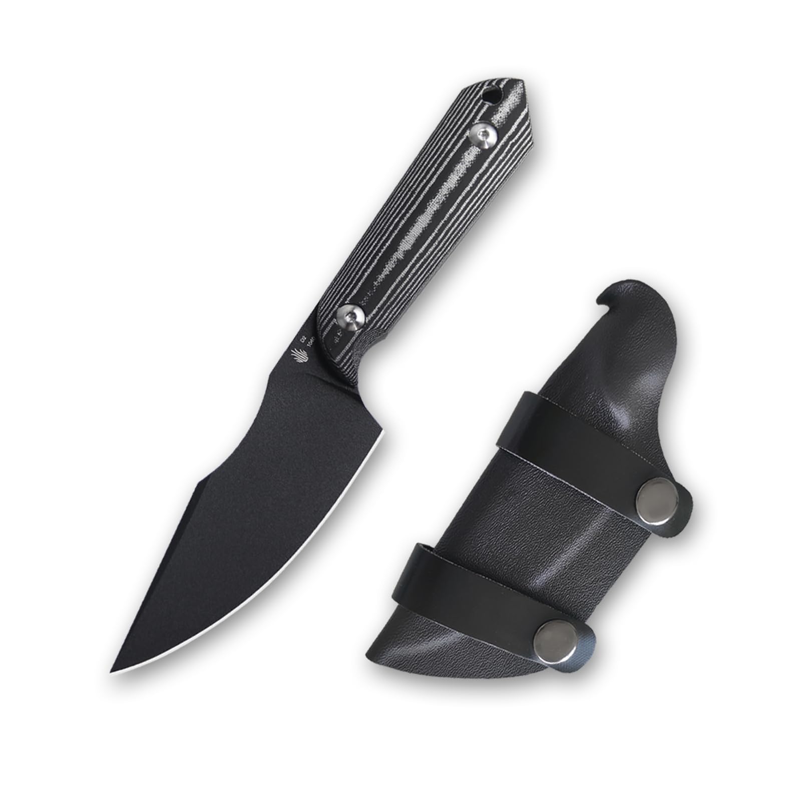Kizer Harpoon Fixed Blade Knife, D2 Blade with