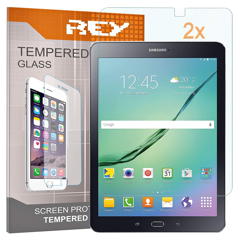 Screen Protector for SAMSUNG GALAXY TAB S2 8" t720, Tempered Glass Film, Premium quality, [Pack 2x]