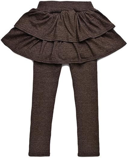 legging fille marron