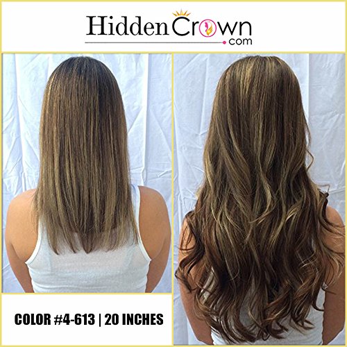 Halo style Human Hair Extensions DayDream by Hidden Crown® HAIR 100