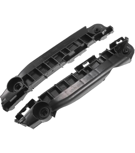 Support Pare-chocs Avant Gauche + Droite Pour Toyota Yaris 2007-2011 - Compatible Références 5253552060 & 5253652050 - 6