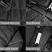 marsboy Dog Seat Cover for Cars Slip-Proof Dog Seat Covers Hammock Fourfold Waterproof Dog Seat Covers for Leather Seats