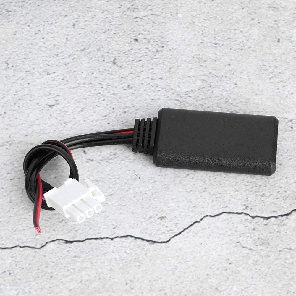Dingln 3-pin Bluetooth wireless audio cable adapter AUX stereo music for GL1800 Goldwing, Matte Black, normal - Image 5