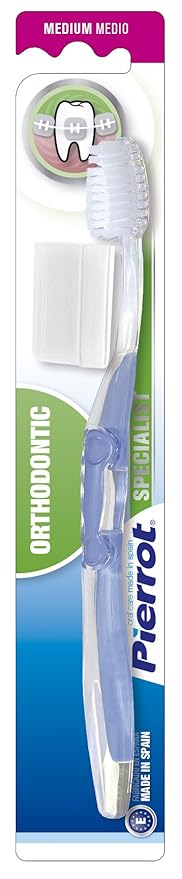 Pierrot Cepillo Dental con Mango Ergonómico - Paquete de 12 x 1 Unidad