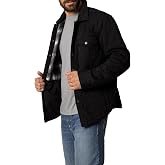 Kimes Ranch Men&rsquo;s Dickson Quilted Shacket with Flannel Lining, Western Yoke &amp; Chest Pockets