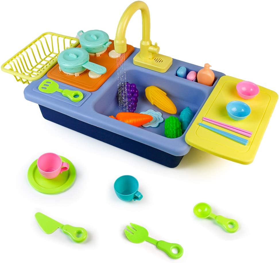 Kinderküche Küchenspüle Spielset Spielküche Zubehör - Waschbecken