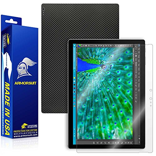 ArmorSuit MilitaryShield Carbon Fiber Full Body Screen Protector for Microsoft Surface Book - Black