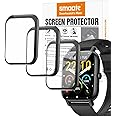 smaate 3D Screen Protector Compatible with P66D 1.85” Nerunsa Ddidbi Dotn and Aptkdoe Smart Watch