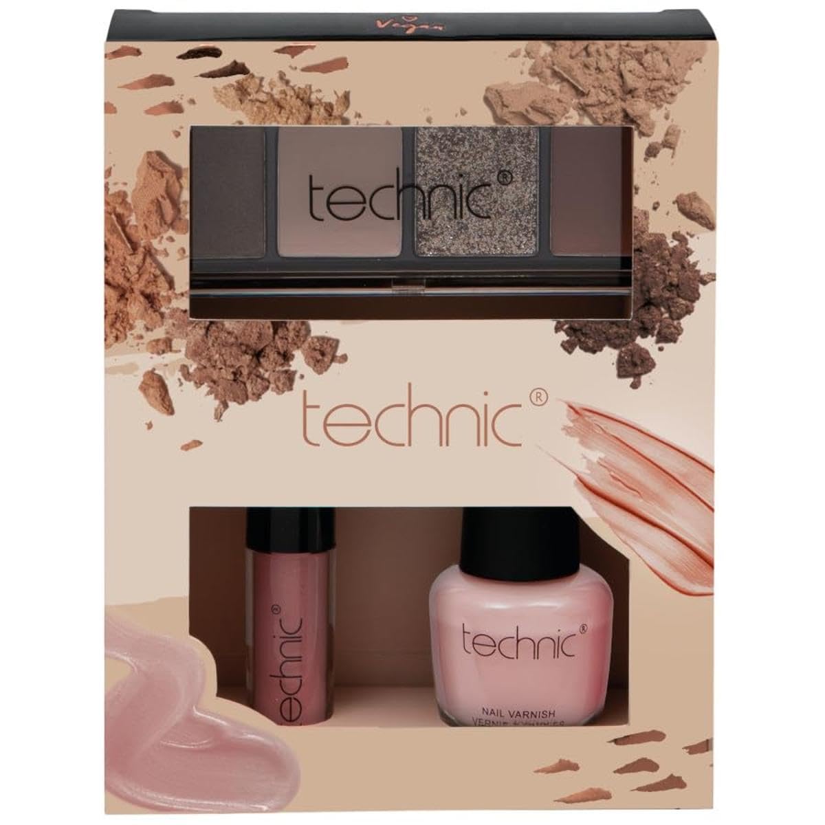 Technic Eye, Lip & Nail, Gift Set, Pack of 3