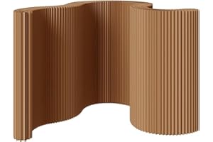 Paper Room Divider Partition Foldable Privacy Screens Indoor Folding Portable Temporary Wall for Enterprise Office Room Store