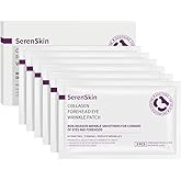 EclatMuse Forehead Wrinkle Patches & Under Eye Pads with Collagen & Hyaluronic Acid, Anti-Wrinkle Care for Forehead Lines, Puffy Eyes, Dark Circles & Eye Bags, 18 Pcs