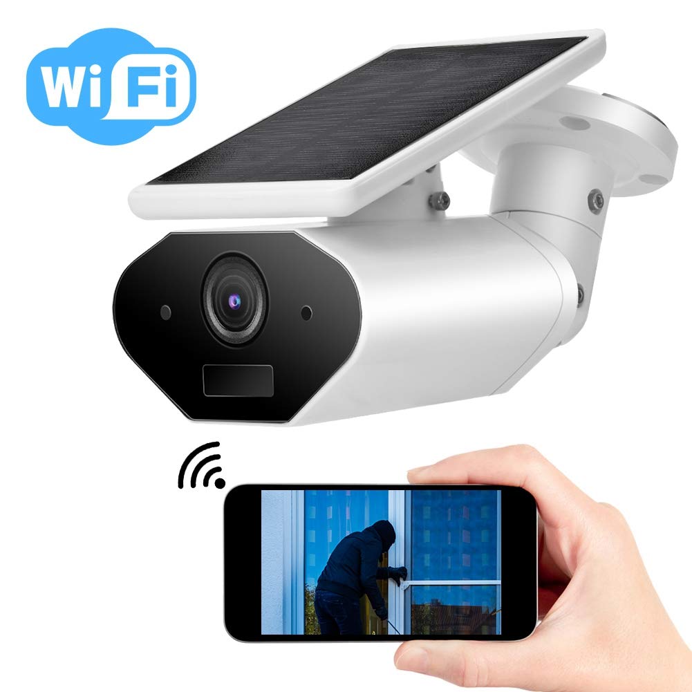 1080P WIFI Camera, Wireless Security Outdoor Solar Amazon.co.uk
