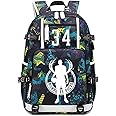 FANwenfeng Basketball Player GA34 Luminous Backpack Travel Backpack Fans Bag (Style 3)