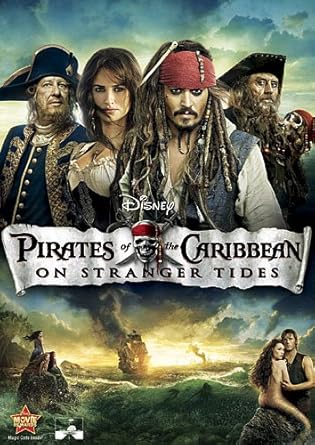 Pirates Of The Caribbean On Stranger Tides Amazon Ca Johnny Depp Penelope Cruz Ian Mcshane Geoffrey Rush Rob Marshall Jerry Bruckheimer Dvd