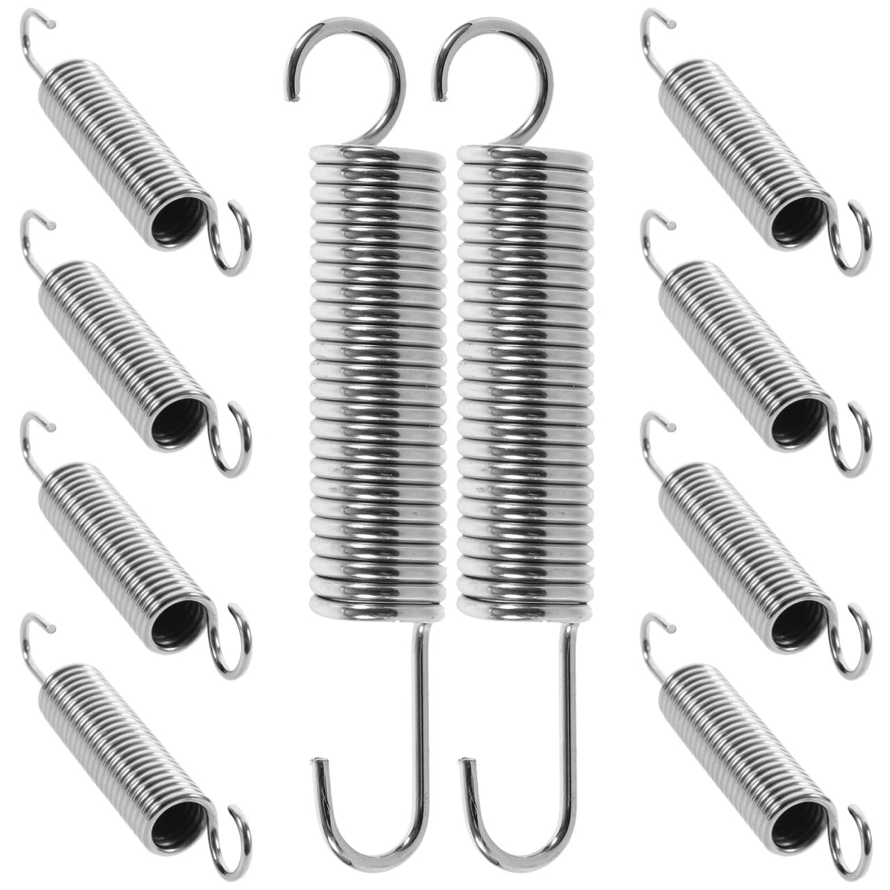 Housoutil Replacement Spring for Tree Lopper Stainless Steel Pruner Springs for High Branch Shears Tree Pruner Accessories for Easy Branch Trimming 10Pcs