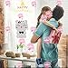 iPhone 7 Case, iPhone 8 Case, iPhone 6/6S Case,Cute 3D Cartoon Silicone Lucky Fortune Kitty Cat Kids Girls Animals Soft Rubber Shockproof Protector Shell Skin for iPhone 6/7/8 - White Bow Tie Cat