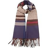 Nonakgado Plaid Scarf for Women and Men-Fall Winter Classic Tartan Checkered Plaid Scarves