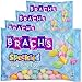 Brachs Easter Jelly Bird Eggs Candy | 4 Bag Speckled Jelly Bird Eggs | Great Easter Basket Stuffer, Hunt, Treats or Spring Gift Set. (Speckled)