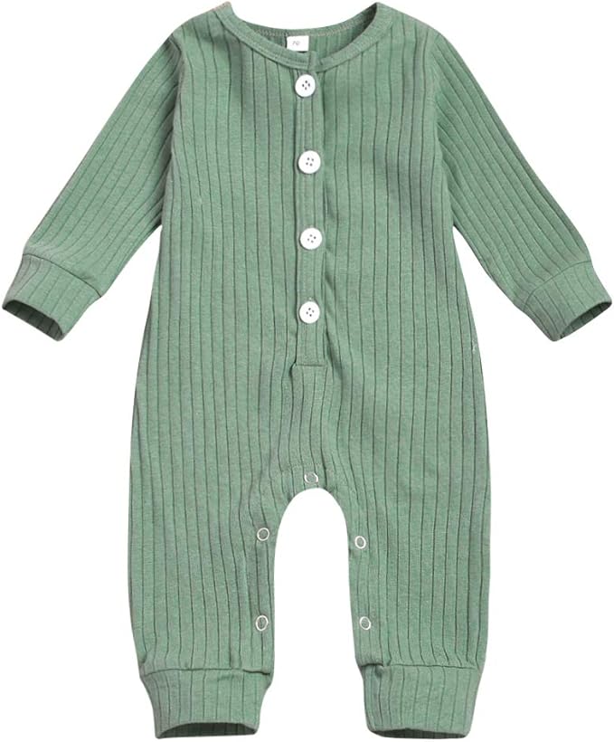 Unisex Baby Clothes One Piece Outfit Baby Girl Boy Long