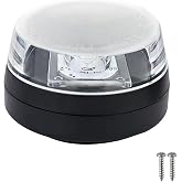 CLGMarine LED Waketower All-Round 360 Degree White Boat Tower Light,Anchor Light,Bimini Top,USCG Certified 2NM, DC 10-30V