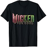 Wicked: for Good Pink to Green Logo T-Shirt