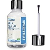 Urea 50% Nail Gel - Softens Cracked Heel Calluses & Thick Toenails - Repairs Damaged, Yellow, Discolored Nails – Highly Effective & Quick-Dry Fingernails & Toenail Treatment