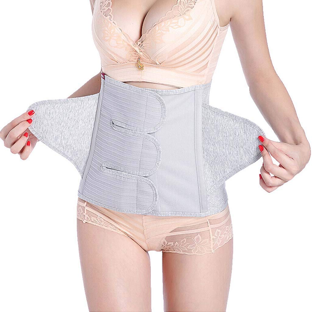 B07nw9c2yb 産後腹部ベルト コルセットベルト 薄いセクション結束ベルト 春と冬モデル妊婦月用品 配達帝王切開ユニバーサルグレー 腰腰椎用 感謝の声続々