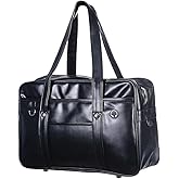 ABOOFAN Japanese Bag Large Messenger Bag Faux Leather Cute Tote Bag Kawaii Shoulder Bag Handbag Bag