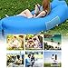Prodigen Inflatable Lounger Chair, Air Sofa Inflatable Couch Outdoor Anti-Air Leaking Waterproof Portable Inflatable Hammock Air Couch for Pool, Floor, Camping, Beach (Blue)
