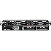 MIZISNR Graphic Equalizer 15-Band Stereo EQ for Home Audio, Dual Channel Professional DJ Equalizer, Noise Reduction 1U Rack M
