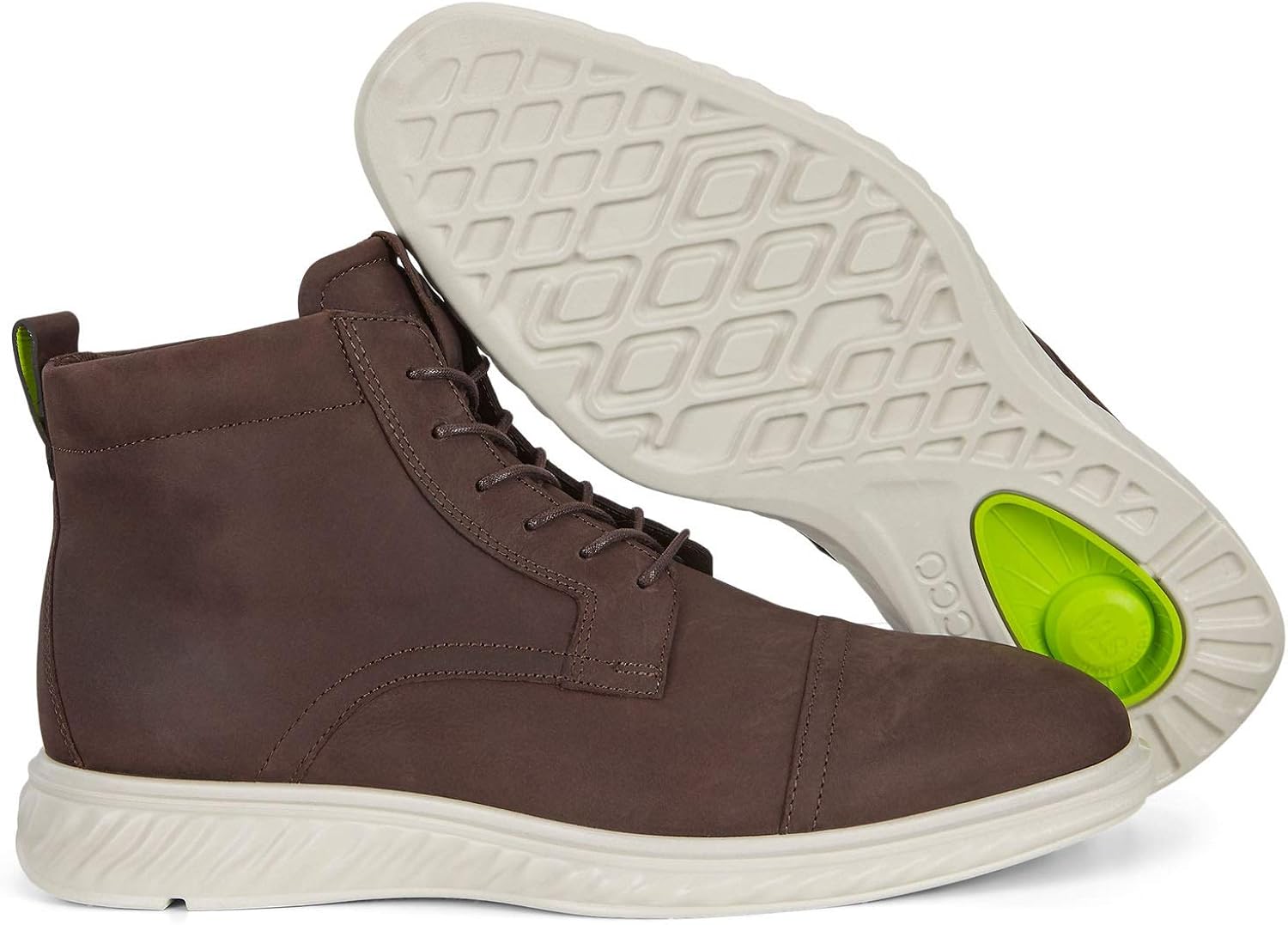  | ECCO Men's St.1 Hybrid Lite Cap Toe Boot | Oxford & Derby