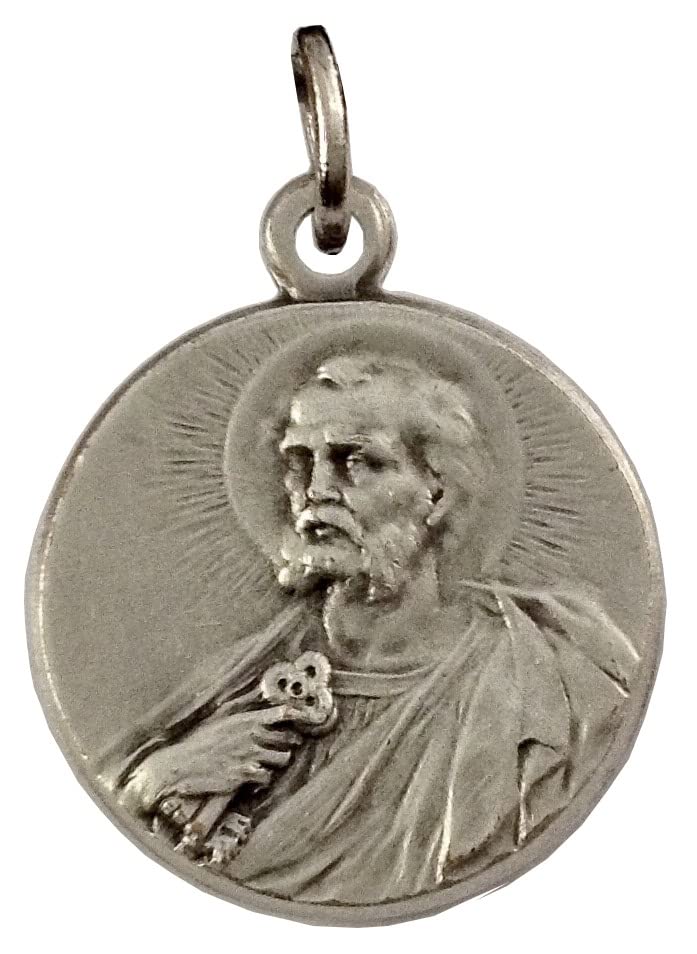 I G J Saint Peter The Apostle Medal - The Patron Saints Medal