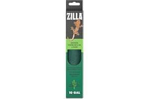 Zilla Reptile Terrarium Bedding Substrate Floor Liner, Green, 10G, 9.75" x 19.75"