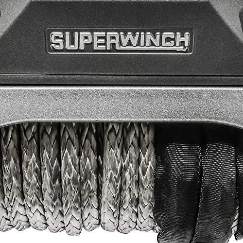 Superwinch 1710201 SX10SR 12V DC Winch 10,000 lb/4,536 kg Single Line Pull with Hawse Fairlead, 3/8in x 80ft Synthetic Rope, Corded Handheld and Wireless Remote - Image 5