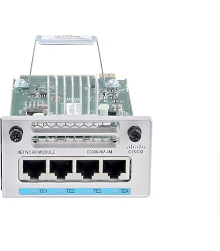 Amazon.com: CISCO DESIGNED C9300-NM-4M Expansion Module