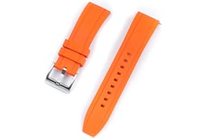 StrapHabit Quick Release Rubber Watch Strap Band FKM 20mm 22mm 24mm