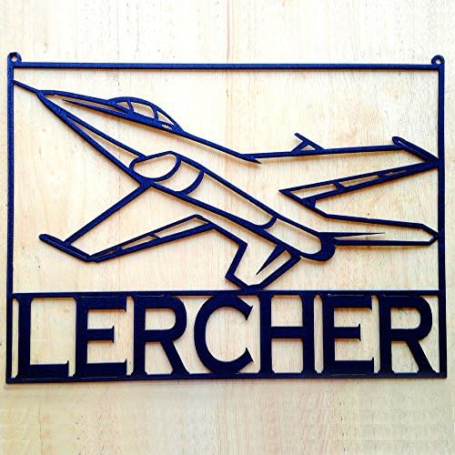 Custom F-16 Metal Wall Art (A14)