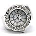Womens Crystal Quartz Finger Ring Watch with Gift Box