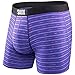 Saxx Vibe Boxer Modern Fit Purple Grad Stripe L Mens Underwear