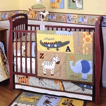 tiger crib bedding