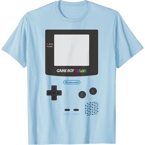Amazon.com: Nintendo Game Boy Classic Chest Logo T-Shirt