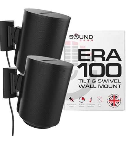 Amazon.com: Sonos Era 100-2 Pack Bundle Set - Wireless Voice