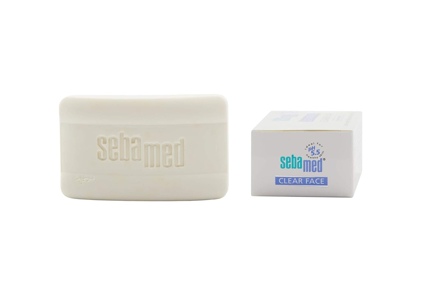 Sebamed Clear Face Teenage Cleansing Bar 100g - Effectively Reduces Pimples and Blackheads - For Impure and Acne Prone Skin: Beauty