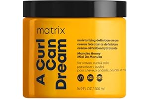 Matrix Moisturizing Leave-in Cream, For Curly & Coily Hair, Moisturizes & Defines Curls, A Curl Can Dream Conditioning Treatm