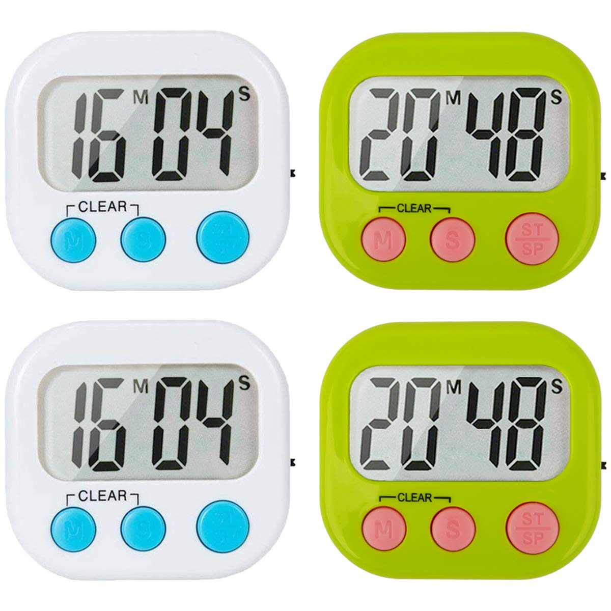 Best 4 Pack Digital Kitchen Timer