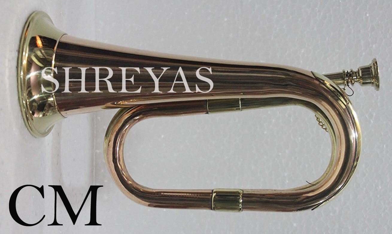 Bugle Copper & Brass Scout for Parade shry067: Musical Instruments